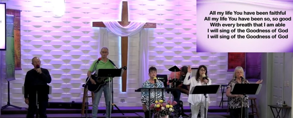 Indian Lake Ohio Northside Church of the Nazarene, Sunday morning Praise Team